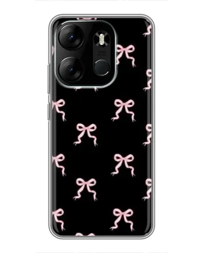 Чехол для TECNO Spark Go 2023 (BF7) с картинкой «Бант-цветок» Чехол для TECNO Spark Go 2023 (BF7) с картинкой «Бант-цветок»
