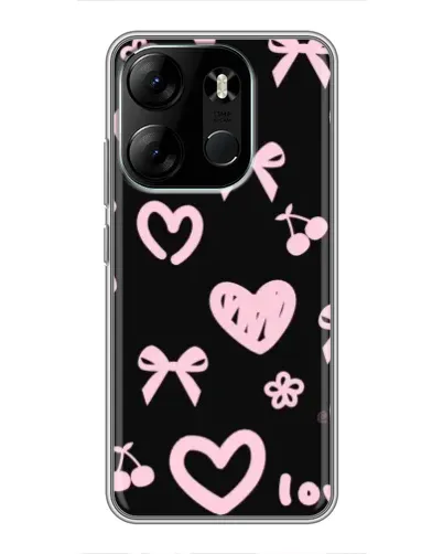 Чехол для TECNO Spark Go 2023 (BF7) с картинкой «Сатиновый бант» Чехол для TECNO Spark Go 2023 (BF7) с картинкой «Сатиновый бант»