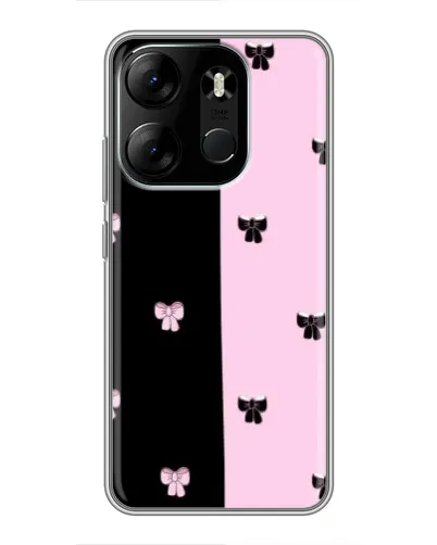 Чехол для TECNO Spark Go 2023 (BF7) с картинкой «Контрастные банты» Чехол для TECNO Spark Go 2023 (BF7) с картинкой «Контрастные банты»