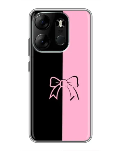 Чехол для TECNO Spark Go 2023 (BF7) с картинкой «Половинки банта» Чехол для TECNO Spark Go 2023 (BF7) с картинкой «Половинки банта»