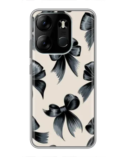 Чехол для TECNO Spark Go 2023 (BF7) с картинкой «Банты Coquette» Чехол для TECNO Spark Go 2023 (BF7) с картинкой «Банты Coquette»
