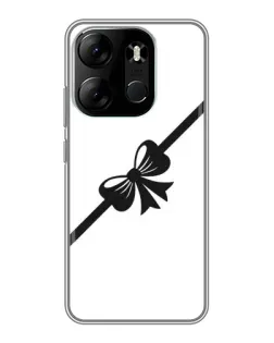 Чехол для TECNO Spark Go 2023 (BF7) с картинкой «Диагональный бант» Чехол для TECNO Spark Go 2023 (BF7) с картинкой «Диагональный бант»