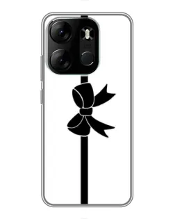 Чехол для TECNO Spark Go 2023 (BF7) с картинкой «Вертикальный бант» Чехол для TECNO Spark Go 2023 (BF7) с картинкой «Вертикальный бант»