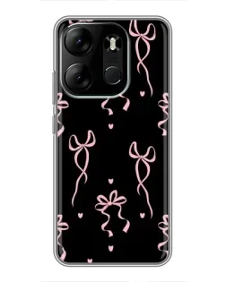 Чехол для TECNO Spark Go 2023 (BF7) с картинкой «Тонкие ленты» Чехол для TECNO Spark Go 2023 (BF7) с картинкой «Тонкие ленты»