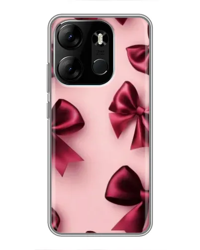 Чехол для TECNO Spark Go 2023 (BF7) с картинкой «Бордовый атлас» Чехол для TECNO Spark Go 2023 (BF7) с картинкой «Бордовый атлас»