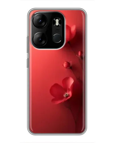 Чехол для TECNO Spark Go 2023 (BF7) с картинкой «Маковые соцветия» Чехол для TECNO Spark Go 2023 (BF7) с картинкой «Маковые соцветия»