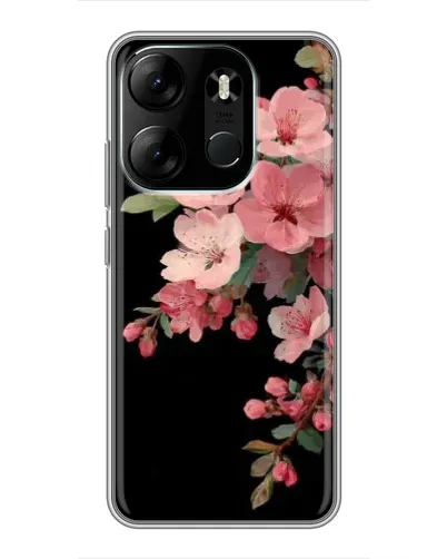 Чехол для TECNO Spark Go 2023 (BF7) с картинкой «Розовая ветка сакуры» Чехол для TECNO Spark Go 2023 (BF7) с картинкой «Розовая ветка сакуры»