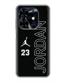 Чехол для TECNO Spark Go 2024 (BG6) с картинкой «Jordan Vertical»