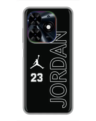 Чехол для TECNO Spark Go 2024 (BG6) с картинкой «Jordan Vertical»