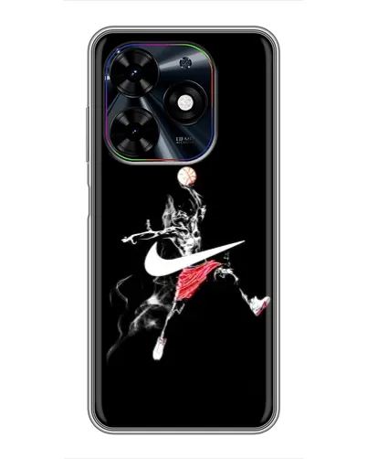 Чехол для TECNO Spark Go 2024 (BG6) с картинкой «Jordan Jumpman»