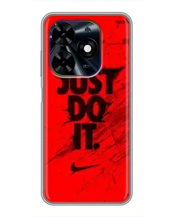 Чехол для TECNO Spark Go 2024 (BG6) с картинкой «Nike Just Do It»