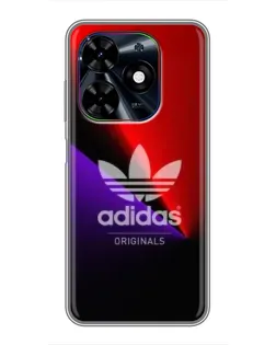 Чохол для TECNO Spark Go 2024 (BG6) з картинкою «Adidas Red Neon» Чохол для TECNO Spark Go 2024 (BG6) з картинкою «Adidas Red Neon»