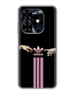 Чехол для TECNO Spark Go 2024 (BG6) с картинкой «Adidas Hands»