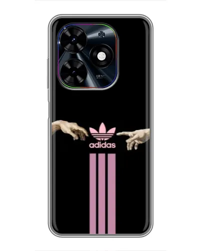 Чехол для TECNO Spark Go 2024 (BG6) с картинкой «Adidas Hands» Чехол для TECNO Spark Go 2024 (BG6) с картинкой «Adidas Hands»