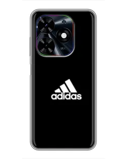 Чехол для TECNO Spark Go 2024 (BG6) с картинкой «Adidas Red Style»