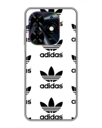 Чехол для TECNO Spark Go 2024 (BG6) с картинкой «Adidas Pattern» Чехол для TECNO Spark Go 2024 (BG6) с картинкой «Adidas Pattern»
