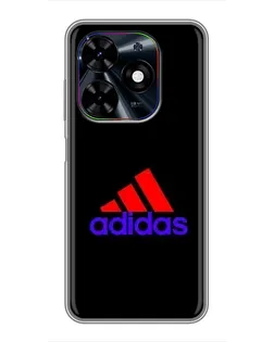 Чехол для TECNO Spark Go 2024 (BG6) с картинкой «Классический Adidas»