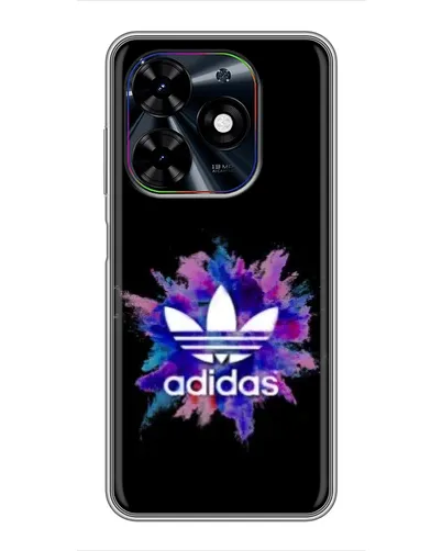 Чехол для TECNO Spark Go 2024 (BG6) с картинкой «Взрыв красок Adidas» Чехол для TECNO Spark Go 2024 (BG6) с картинкой «Взрыв красок Adidas»