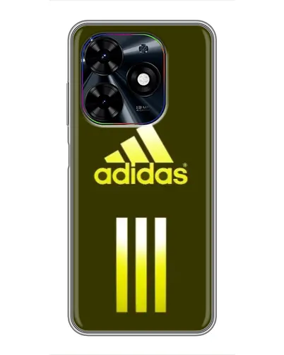 Чехол для TECNO Spark Go 2024 (BG6) с картинкой «Оливковый градиент Adidas» Чехол для TECNO Spark Go 2024 (BG6) с картинкой «Оливковый градиент Adidas»