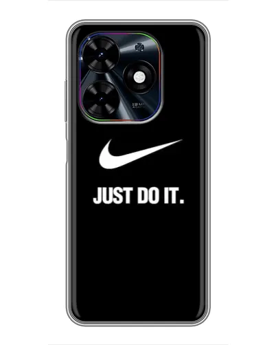 Чехол для TECNO Spark Go 2024 (BG6) с картинкой «Классический принт Nike»