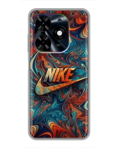 Чехол для TECNO Spark Go 2024 (BG6) с картинкой «Nike в абстракции»