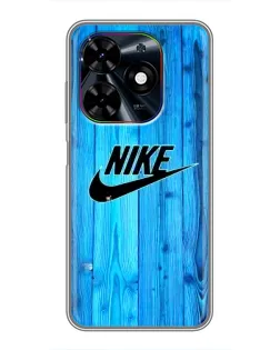 Чехол для TECNO Spark Go 2024 (BG6) с картинкой «Голубое дерево Nike»