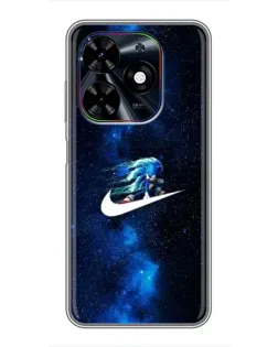 Чехол для TECNO Spark Go 2024 (BG6) с картинкой «Звездный путь Nike»