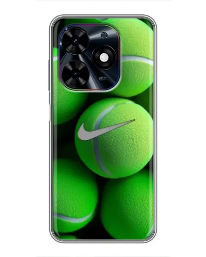 Чехол для TECNO Spark Go 2024 (BG6) с картинкой «Теннисные мячи Найк»