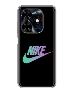 Чехол для TECNO Spark Go 2024 (BG6) с картинкой «Nike — городская ночь»