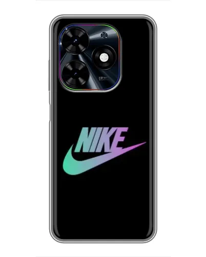 Чехол для TECNO Spark Go 2024 (BG6) с картинкой «Nike — городская ночь»