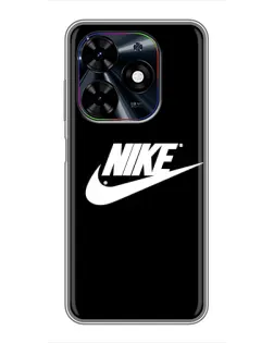 Чохол для TECNO Spark Go 2024 (BG6) з картинкою «Мазки фарби Nike»