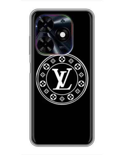 Чехол для TECNO Spark Go 2024 (BG6) с картинкой «LV — печать стиля»