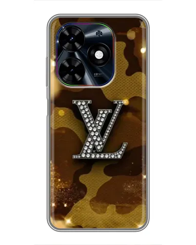 Чехол для TECNO Spark Go 2024 (BG6) с картинкой «Камуфляжный Louis Vuitton»