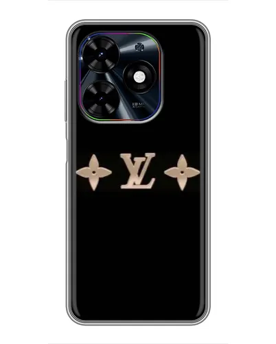 Чехол для TECNO Spark Go 2024 (BG6) с картинкой «Louis Vuitton — минимализм»