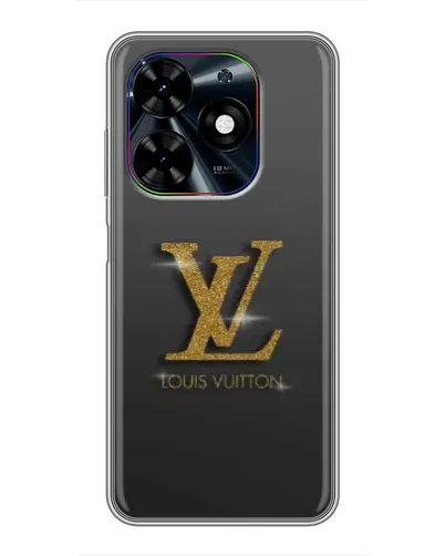 Чехол для TECNO Spark Go 2024 (BG6) с картинкой «Градиент Louis Vuitton»