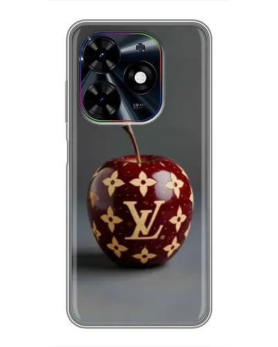 Чехол для TECNO Spark Go 2024 (BG6) с картинкой «Красное яблоко LV»