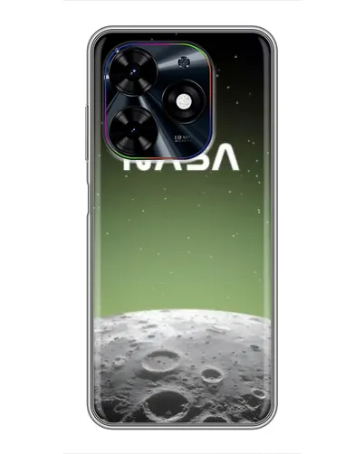 Чехол для TECNO Spark Go 2024 (BG6) с картинкой «NASA — лунный градиент»