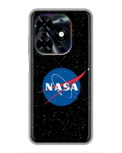 Чехол для TECNO Spark Go 2024 (BG6) с картинкой «NASA — звездное небо»