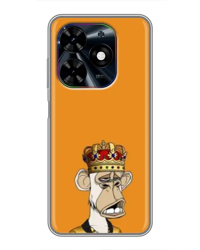 Чехол для TECNO Spark Go 2024 (BG6) с картинкой «Золотая обезьяна Bored Ape» Чехол для TECNO Spark Go 2024 (BG6) с картинкой «Золотая обезьяна Bored Ape»