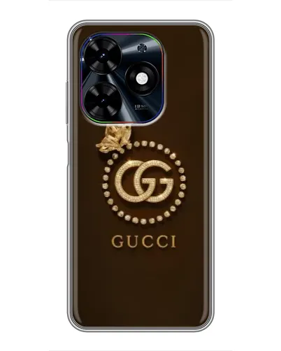 Чехол для TECNO Spark Go 2024 (BG6) с картинкой «Gucci — золотая бабочка» Чехол для TECNO Spark Go 2024 (BG6) с картинкой «Gucci — золотая бабочка»