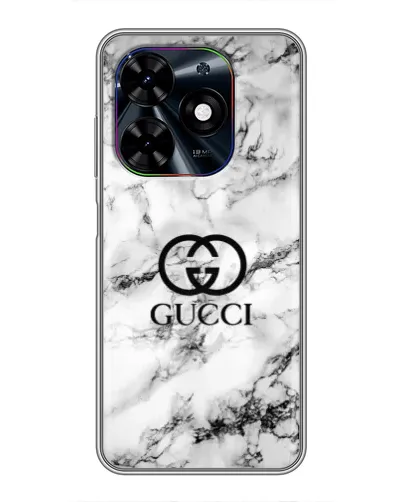 Чехол для TECNO Spark Go 2024 (BG6) с картинкой «Gucci — мраморный шик» Чехол для TECNO Spark Go 2024 (BG6) с картинкой «Gucci — мраморный шик»