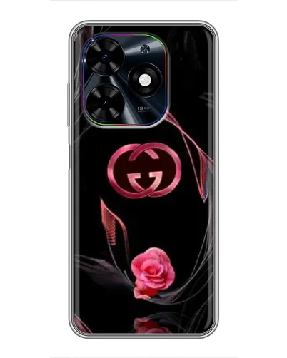 Чехол для TECNO Spark Go 2024 (BG6) с картинкой «Gucci — неоновая роза» Чехол для TECNO Spark Go 2024 (BG6) с картинкой «Gucci — неоновая роза»