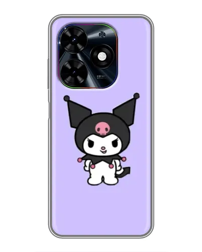 Чехол для TECNO Spark Go 2024 (BG6) с картинкой «Kuromi — нежный фиолетовый» Чехол для TECNO Spark Go 2024 (BG6) с картинкой «Kuromi — нежный фиолетовый»