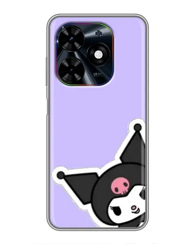 Чехол для TECNO Spark Go 2024 (BG6) с картинкой «Забавная Kuromi» Чехол для TECNO Spark Go 2024 (BG6) с картинкой «Забавная Kuromi»