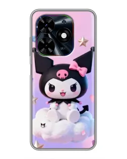 Чехол для TECNO Spark Go 2024 (BG6) с картинкой «Куроми на облаке»