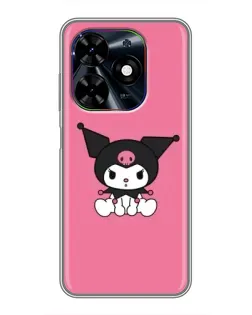 Чехол для TECNO Spark Go 2024 (BG6) с картинкой «Хмурая Kuromi»
