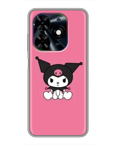 Чехол для TECNO Spark Go 2024 (BG6) с картинкой «Хмурая Kuromi» Чехол для TECNO Spark Go 2024 (BG6) с картинкой «Хмурая Kuromi»