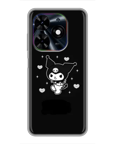 Чехол для TECNO Spark Go 2024 (BG6) с картинкой «Черная Куроми» Чехол для TECNO Spark Go 2024 (BG6) с картинкой «Черная Куроми»