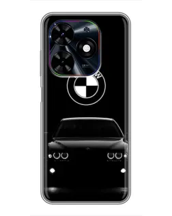 Чехол для TECNO Spark Go 2024 (BG6) с картинкой «BMW — взгляд из темноты»
