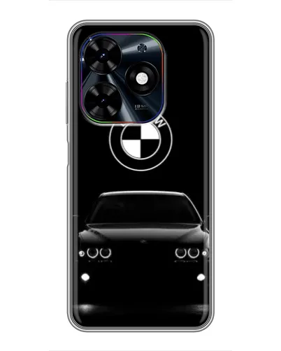 Чехол для TECNO Spark Go 2024 (BG6) с картинкой «BMW — взгляд из темноты»